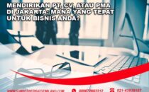 mendirikan pt cv pma di jakarta