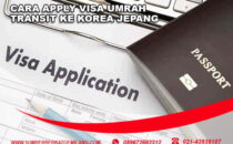 cara apply visa umrah transit ke korea jepang
